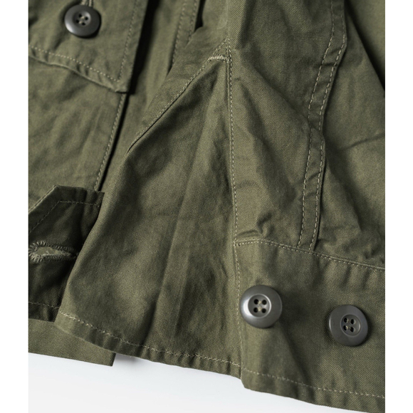 1963 1st Model Tropical Jungle Fatigue Jacket Bronson USA FAST SHIP Size L - Picture 13 of 16